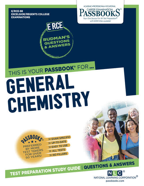 Book cover of General Chemistry: Passbooks Study Guide (Excelsior/Regents College Examination Series: Nt-7)