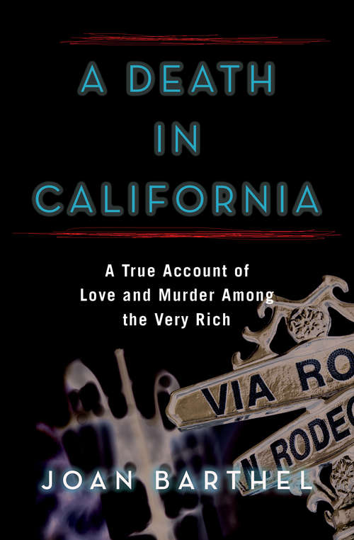 Book cover of A Death in California