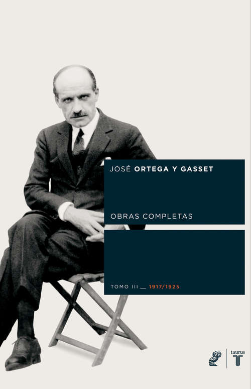 Book cover of Obras completas. Tomo III (1917-1925)