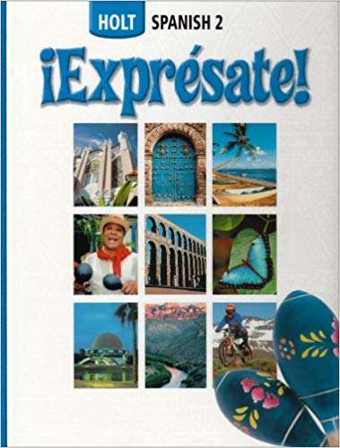 Book cover of ¡Exprésate! Holt Spanish 2 (¡Exprésate! Ser.)