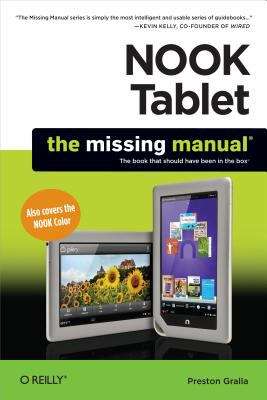 Book cover of NOOK Tablet: The Missing Manual