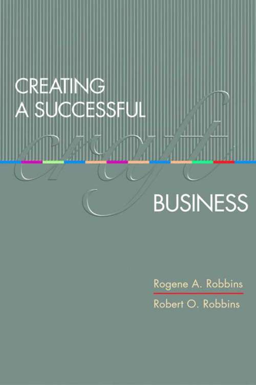 Book cover of Creating a Successful Craft Business