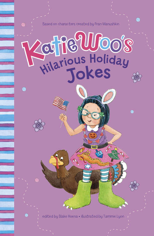 Book cover of Katie Woo’s Hilarious Holiday Jokes (Katie Woo's Joke Bks.)
