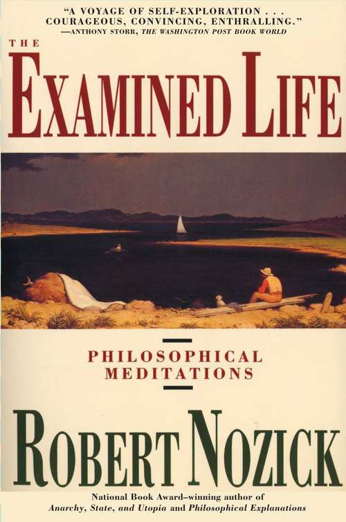 Book cover of The Examined Life: Philosophical Meditations