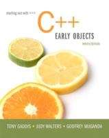Book cover of Starting Out With C++: Early Objects