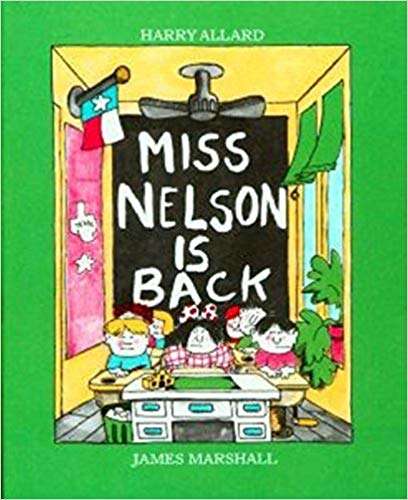 Book cover of Miss Nelson is Back