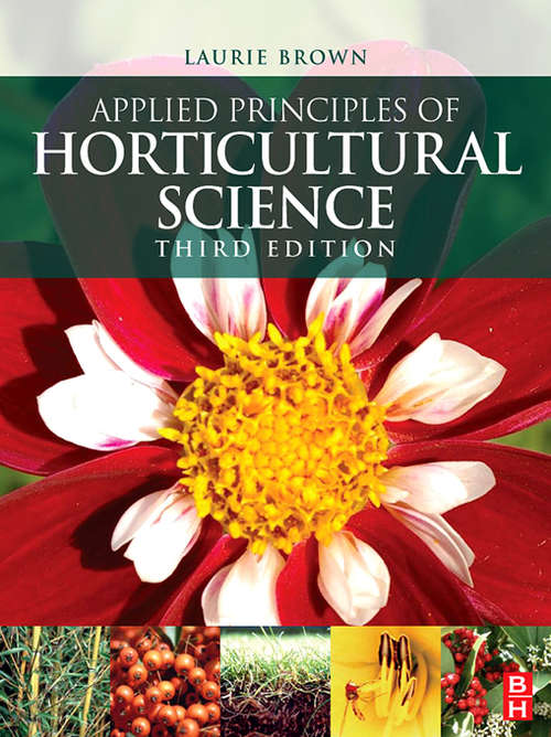 Book cover of Applied Principles of Horticultural Science