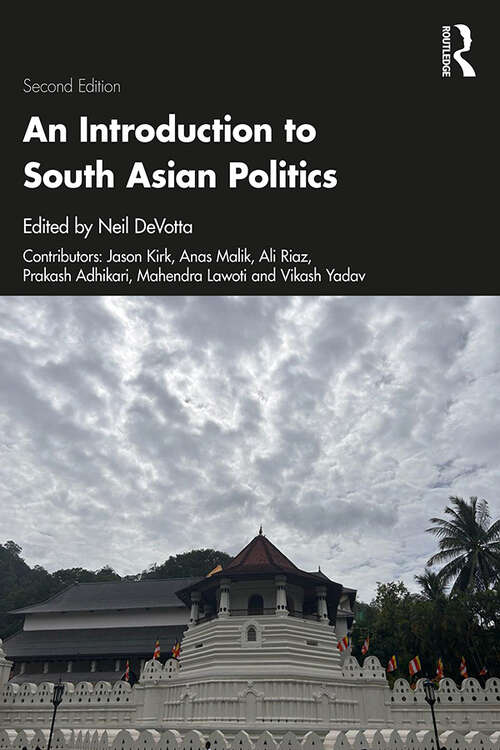 Book cover of An Introduction to South Asian Politics