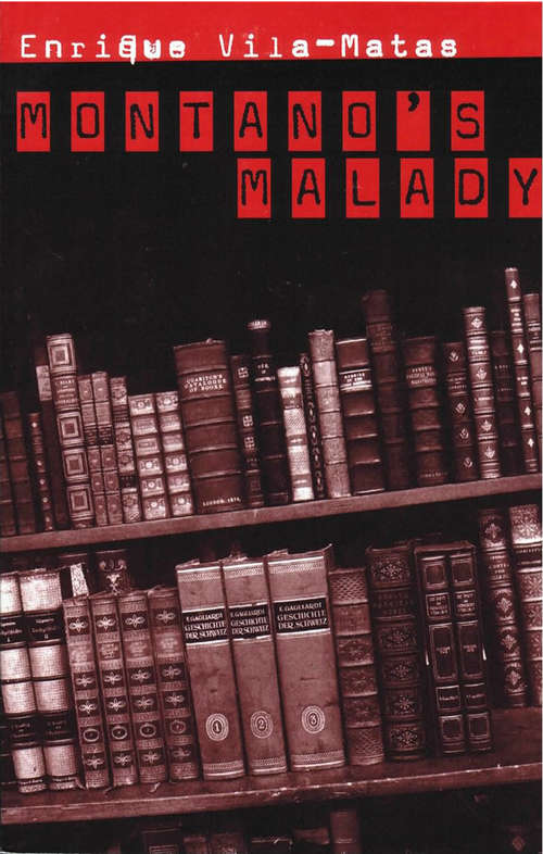Book cover of Montano's Malady