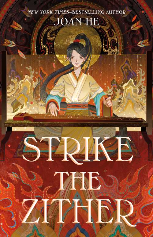 Book cover of Strike the Zither (Kingdom of Three #1)
