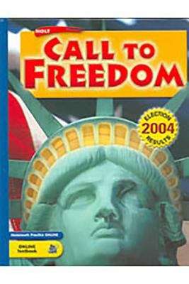 Book cover of Call to Freedom: Beginnings to 1877 (Grade #8)
