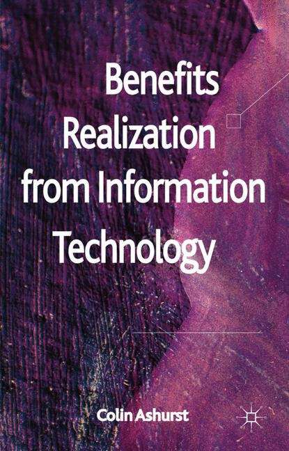 Book cover of Benefits Realization from Information Technology