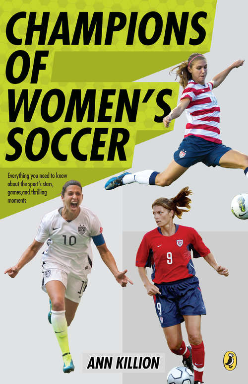 Book cover of Champions of Women's Soccer