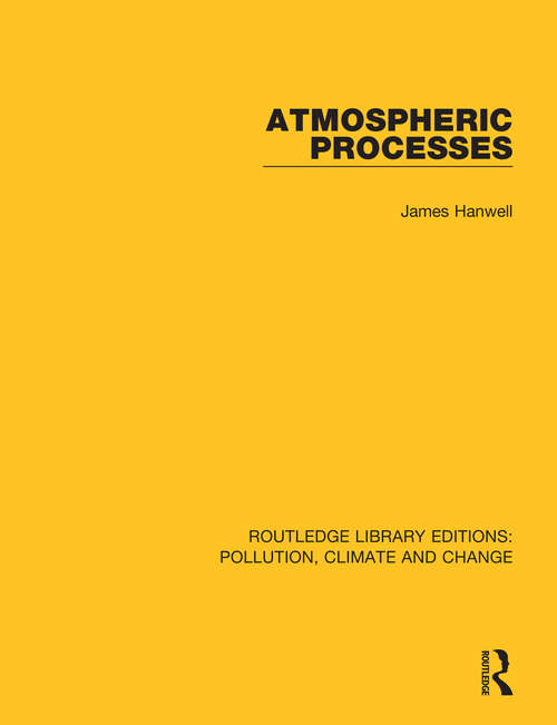 Book cover of Atmospheric Processes