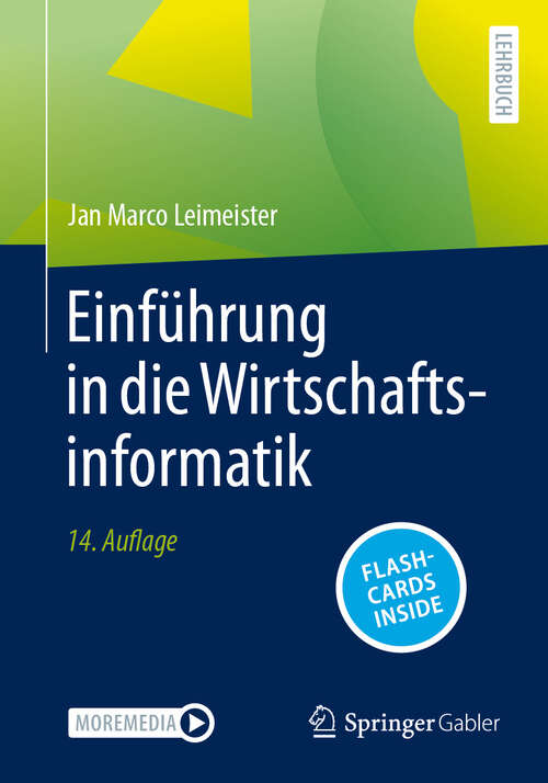 Book cover of Einführung in die Wirtschaftsinformatik (14. Auflage 2025)
