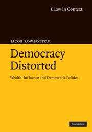 Book cover of Democracy Distorted