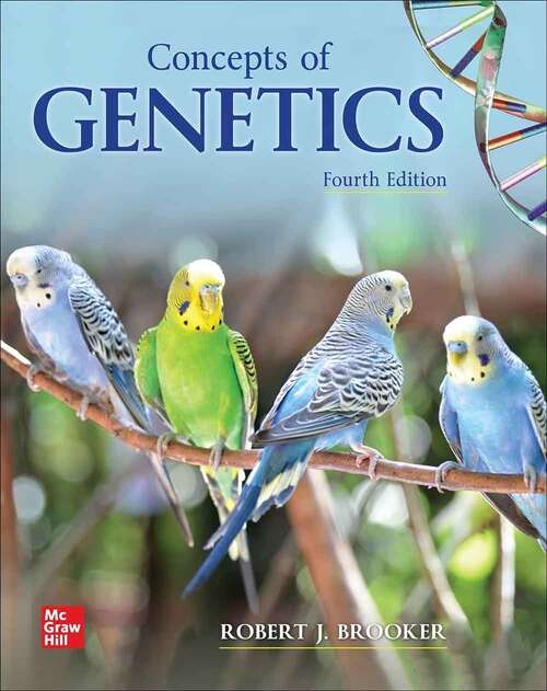 Book cover of Concepts of Genetics (Fourth Edition)
