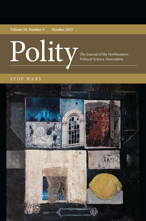 Book cover of Polity, volume 54 number 4 (October 2022)