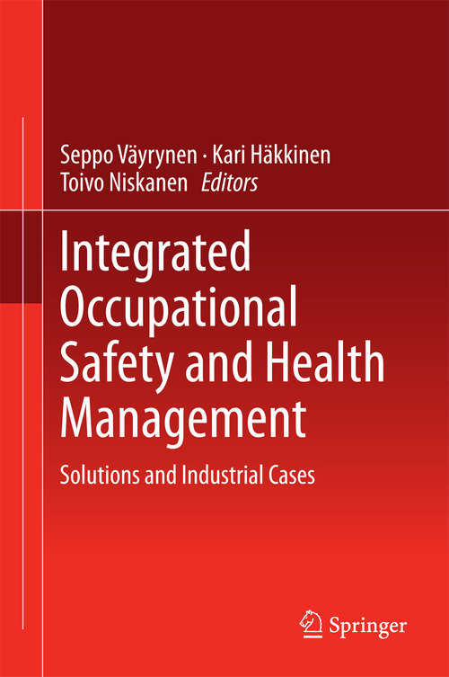 Book cover of Integrated Occupational Safety and Health Management