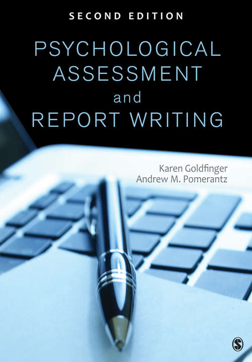 Book cover of Psychological Assessment and Report Writing