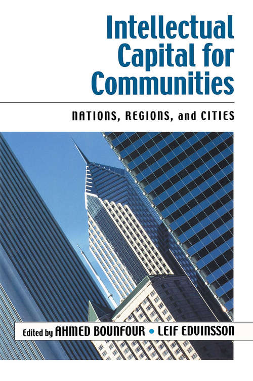 Book cover of Intellectual Capital for Communities: Nations, Regions, And Cities