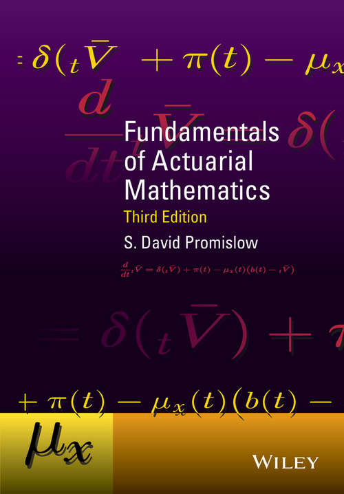 Book cover of Fundamentals of Actuarial Mathematics
