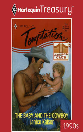 Book cover of The Baby and the Cowboy