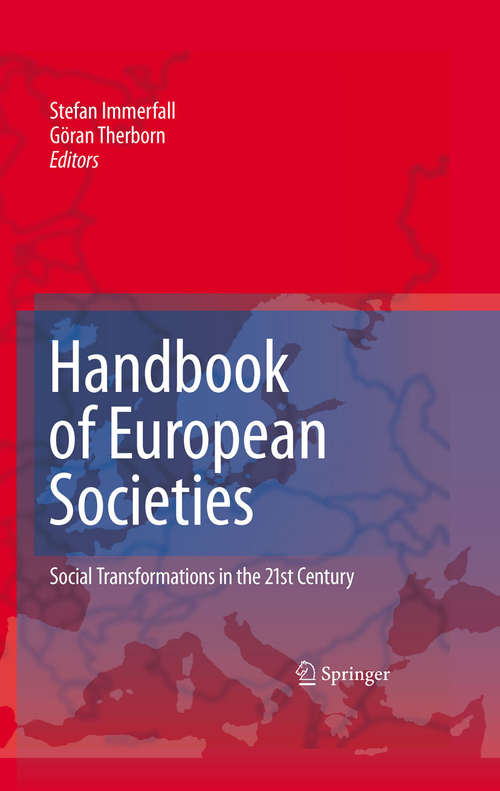 Book cover of Handbook of European Societies