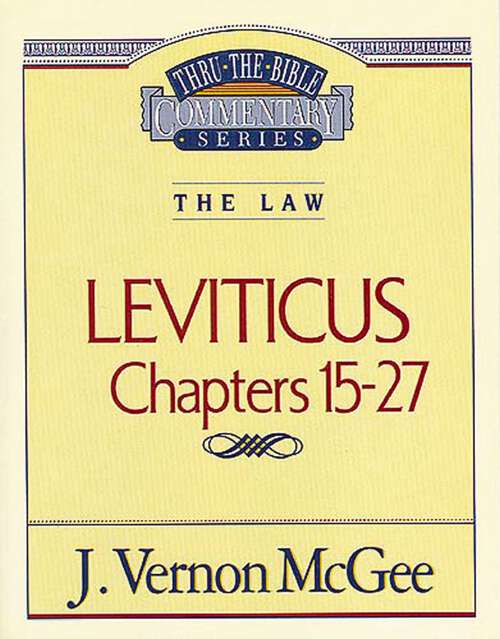Book cover of Leviticus II: The Law (Leviticus 15-27)