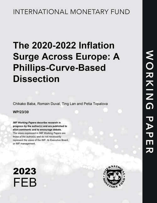 Book cover of The 2020-2022 Inflation Surge Across Europe: A Phillips-Curve-Based Dissection