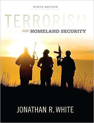 Book cover of Terrorism and Homeland Security (Ninth Edition)