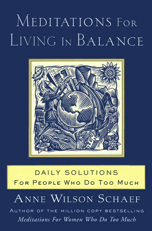 Book cover of Meditations for Living in Balance