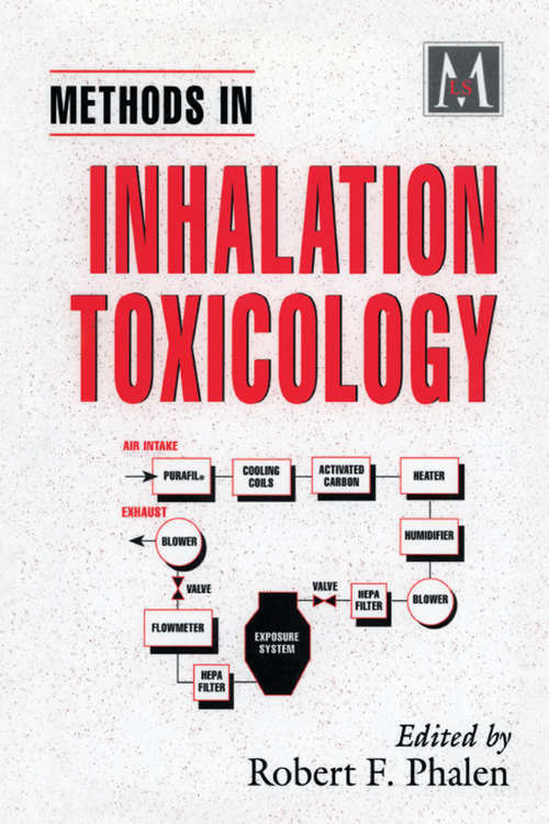 Methods in Inhalation Toxicology (Methods In Life Sciences - Toxicology Section Ser. #3)
