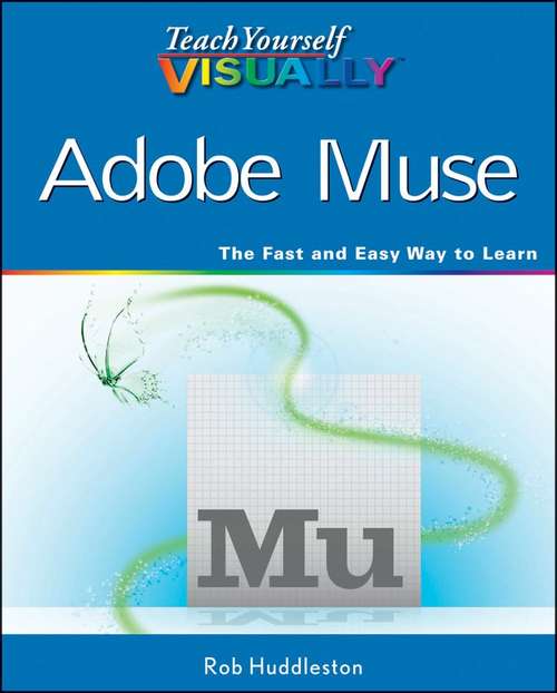Book cover of Teach Yourself VISUALLY Adobe Muse
