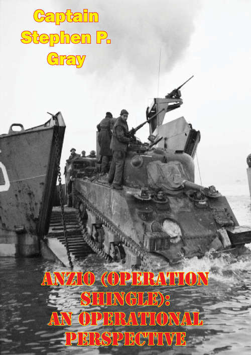 Book cover of Anzio (Operation Shingle): An Operational Perspective