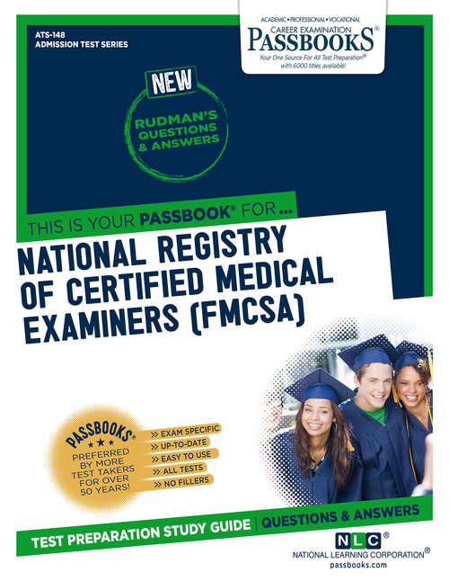 Book cover of National Registry of Certified Medical Examiners (FMCSA): Passbooks Study Guide (Admission Test Series)