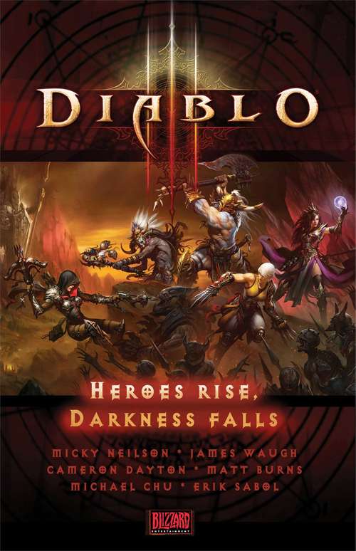 Book cover of Diablo III: Heroes Rise, Darkness Falls