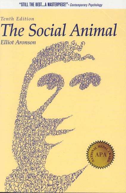 Book cover of The Social Animal (10th edition)