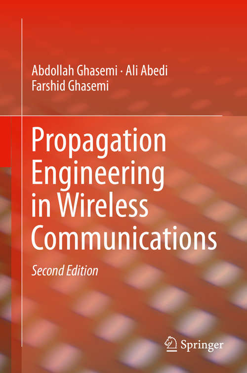 Book cover of Propagation Engineering in Wireless Communications