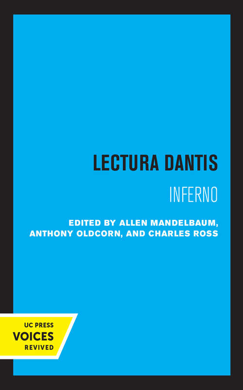 Book cover of Inferno: Lectura Dantis (Lectura Dantis #1)