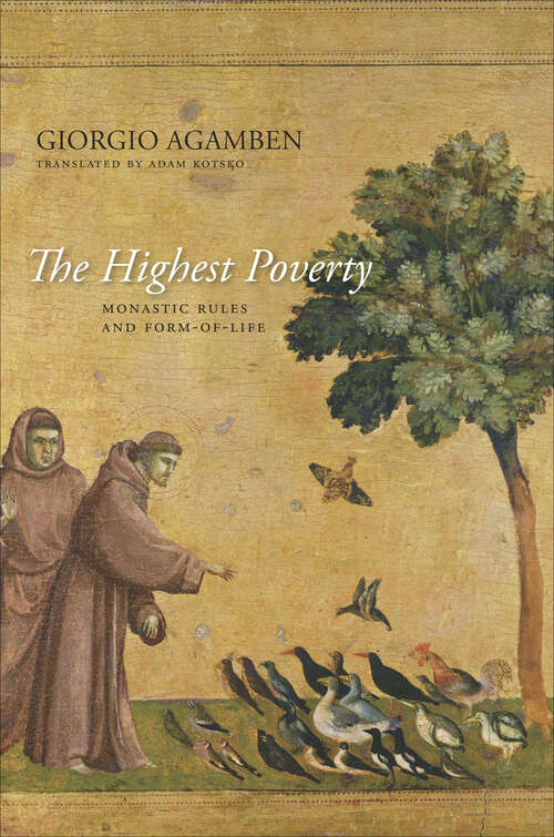 Book cover of The Highest Poverty: Monastic Rules and Form-of-Life