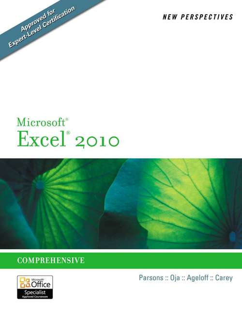 Book cover of New Perspectives on Microsoft® Office Excel® 2010 Comprehensive