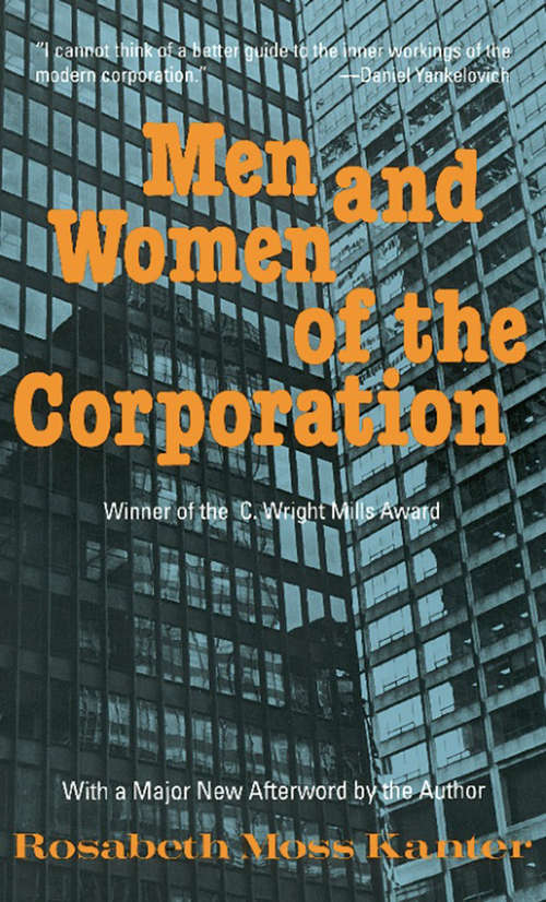 Book cover of Men and Women of the Corporation