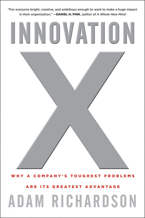 Book cover of Innovation X