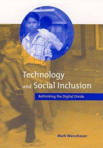 Book cover of Technology and Social Inclusion: Rethinking the Digital Divide