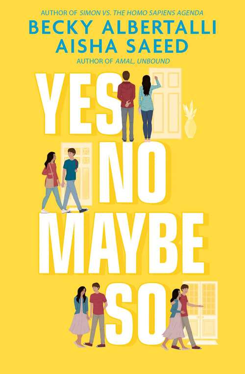 Book cover of Yes No Maybe So
