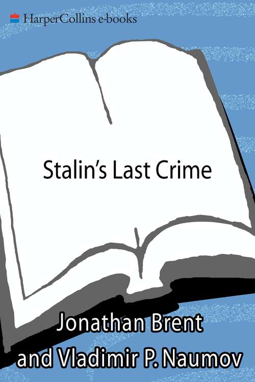 Book cover of Stalin's Last Crime