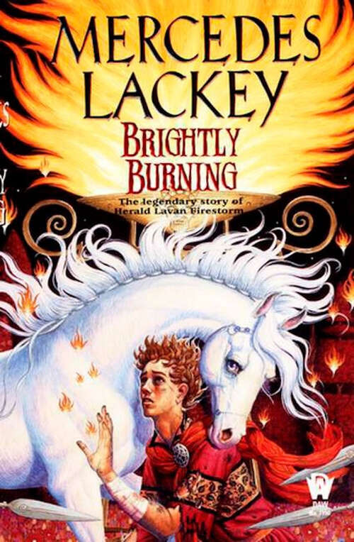 Book cover of Brightly Burning