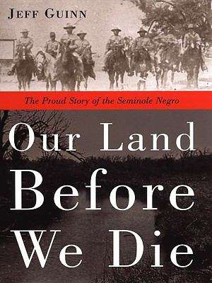 Book cover of Our Land Before We Die