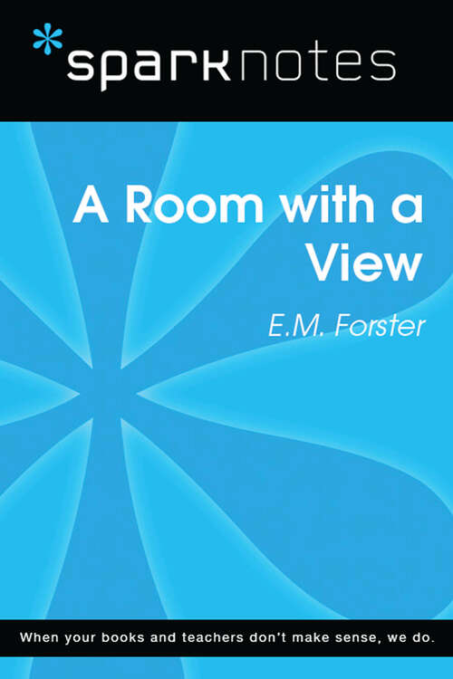 Book cover of A Room with a View (SparkNotes Literature Guide Series)
